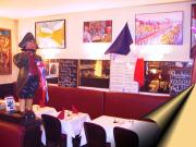 Gastraum des Restaurant Moustache